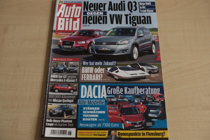 Deckblatt Auto Bild (46/2009)